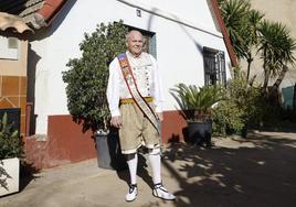 Teodoro Montolio, fallero mayor de la falla La Punta