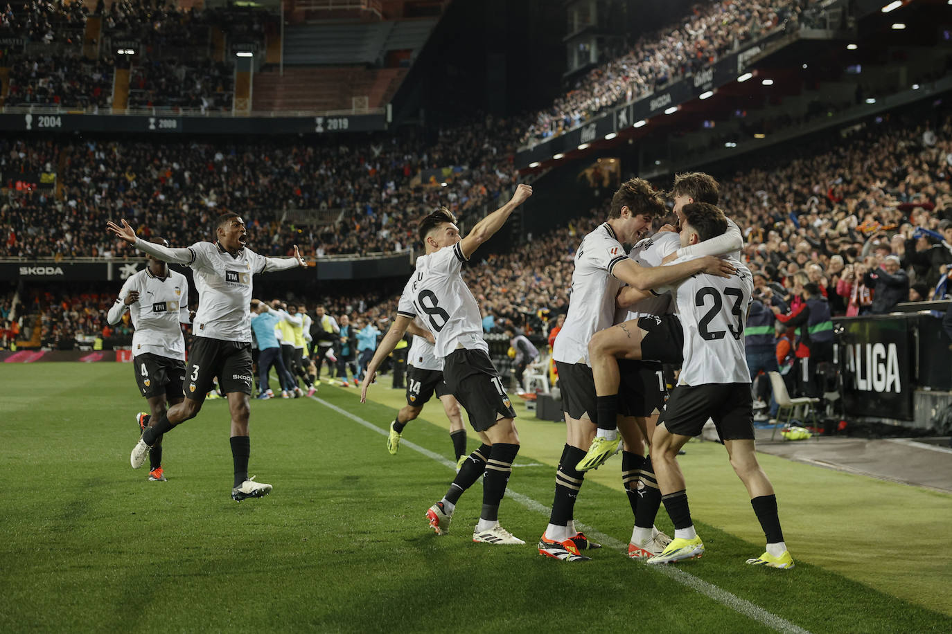 Así ha sido el empate en el Valencia CF - Real Madrid