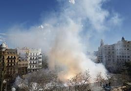 Mascletà de Gironina, este domingo 3 de marzo.