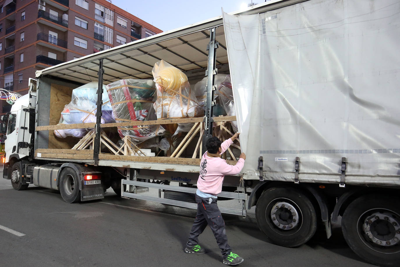 L&#039;Antiga comienza a trasladar los primeros ninots