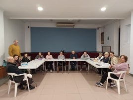 Uno de los primeros talleres celebrado en Cerdà.