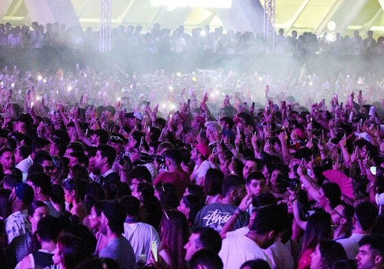 Un concierto en la Ciudad de las Artes y las Ciencias, el espacio donde se iba a celebrar el festival Diversity.