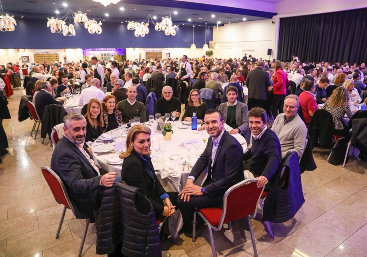 Cena de inicio de curso del PP de la provincia de Valencia.