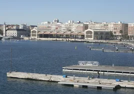Vista general de La Marina, donde habita el mayor ecosistema startup valenciano.