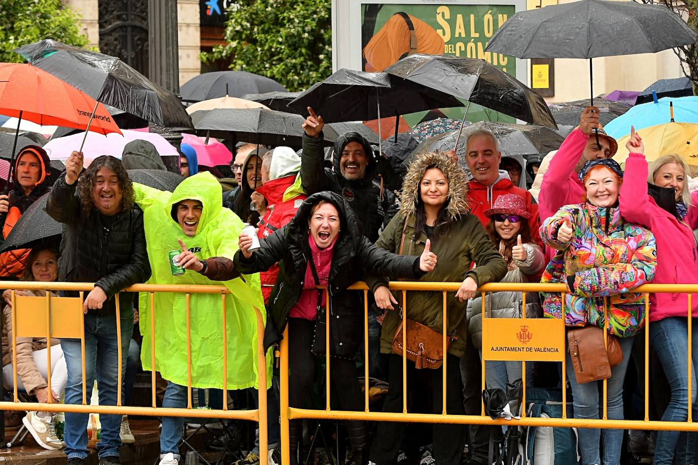 Búscate en la mascletà de este sábado, 9 de marzo