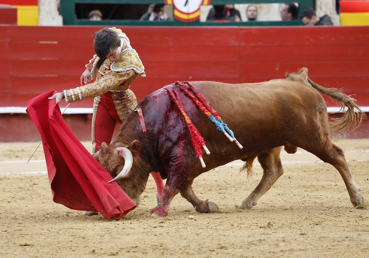 Corrida de este sábado en Valencia.