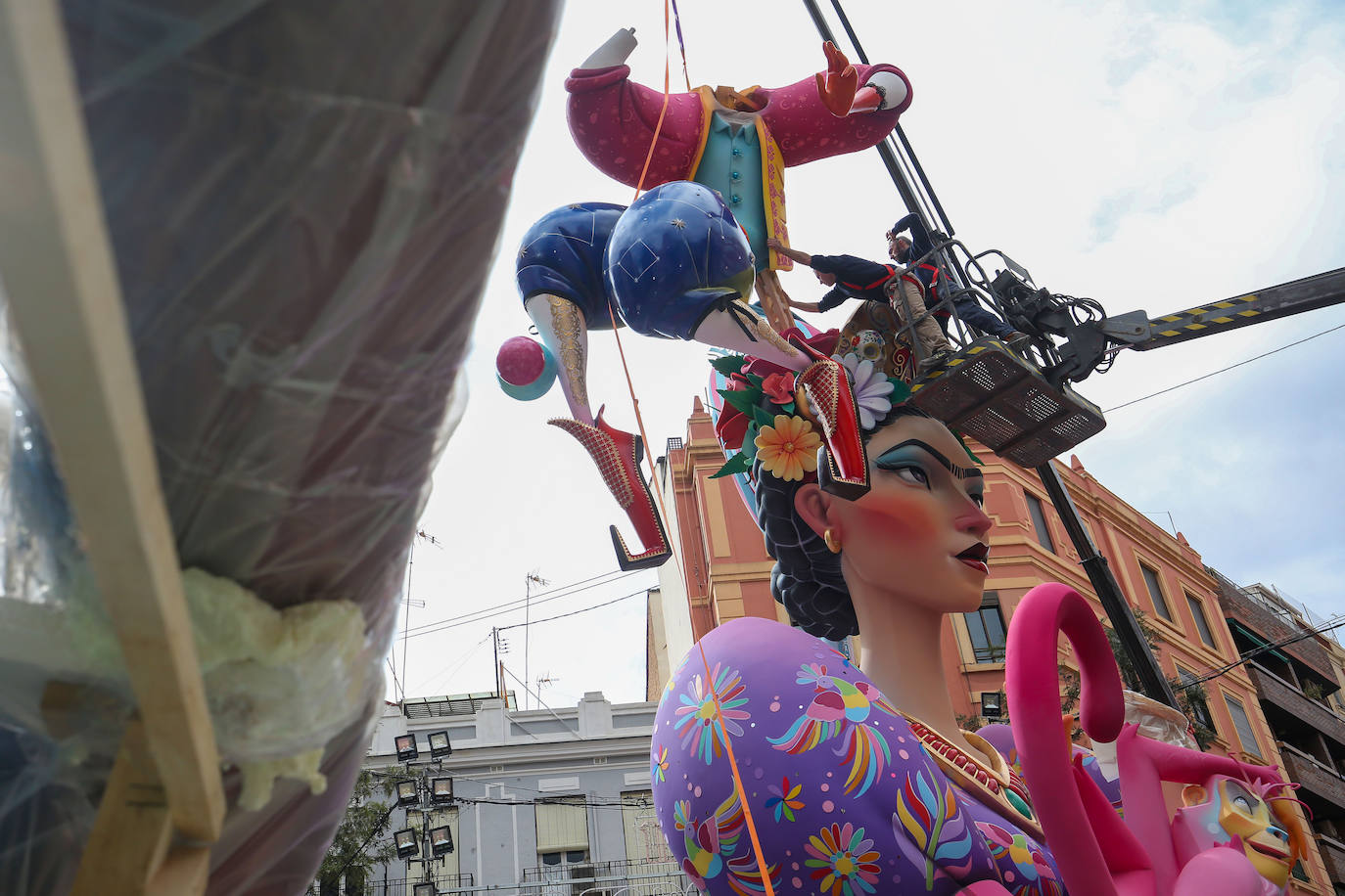 Comienza la plantà de las Fallas 2024