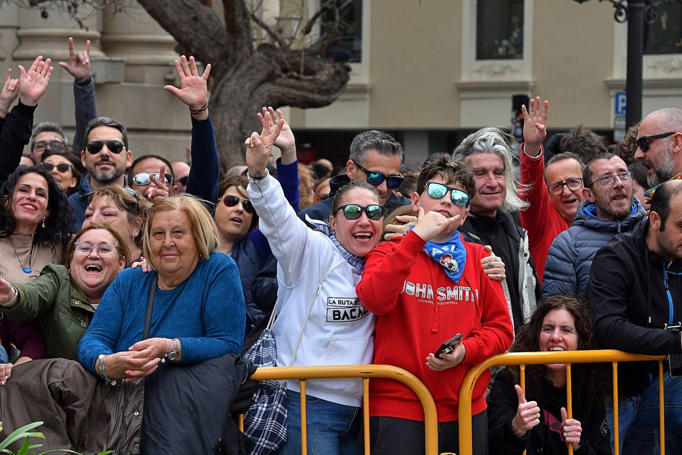 Búscate en la mascletà de este domingo 10 de marzo