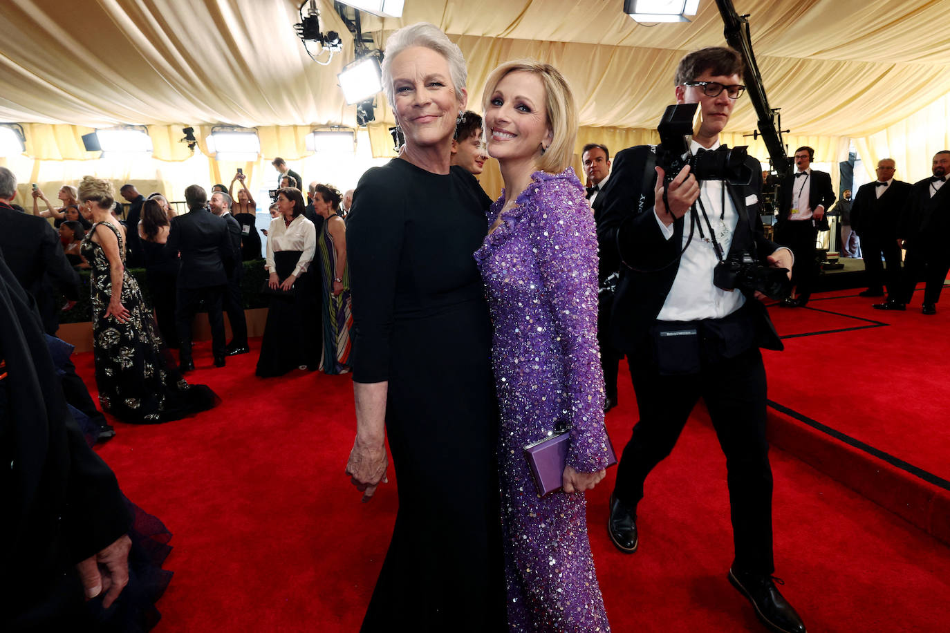 Jamie Lee Curtis y Marlee Matlin