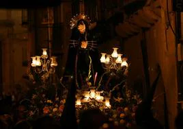 Procesión del Viernes Santo en Laguardia (Álava)