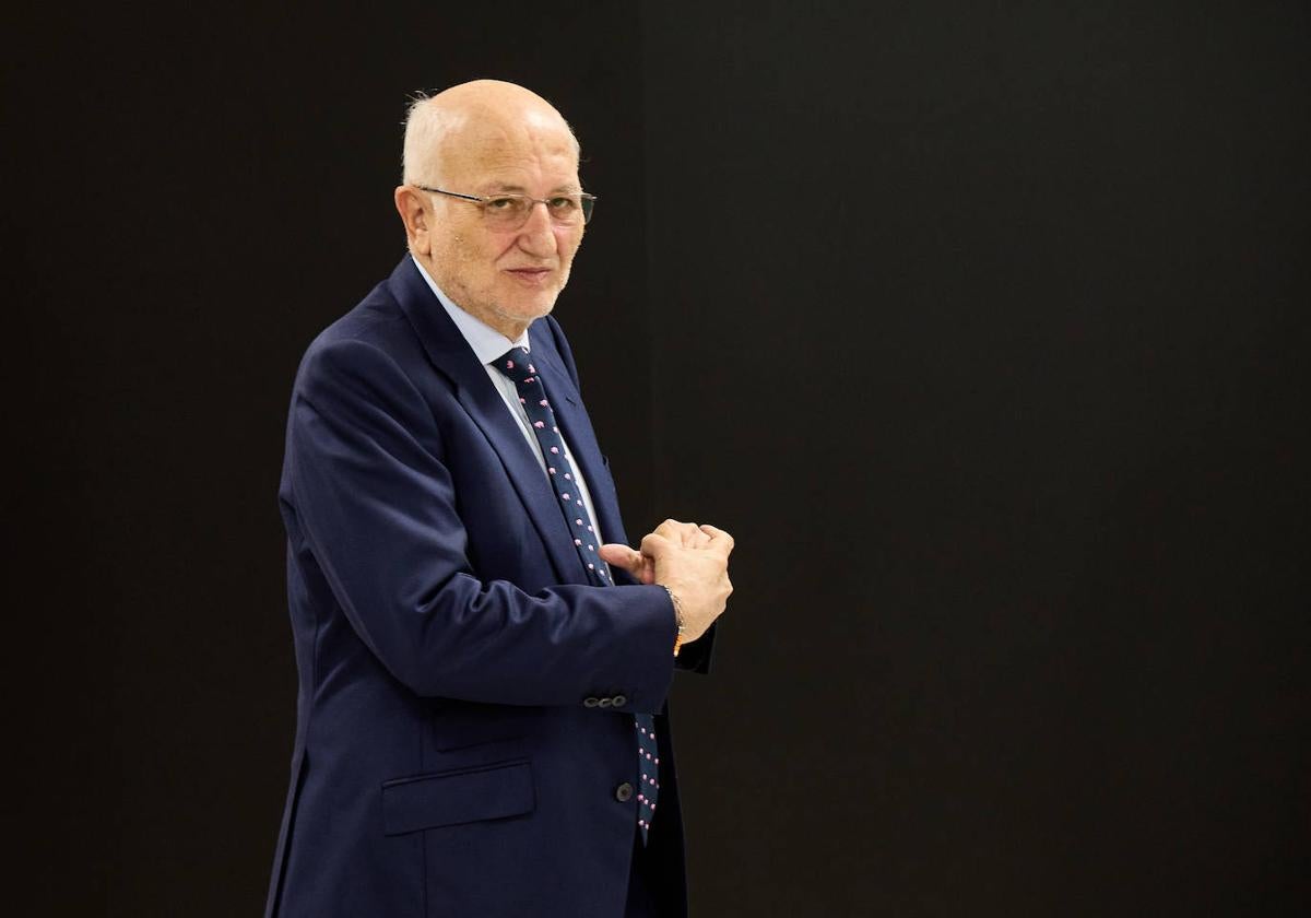 Juan Roig, durante la presentación de resultados.