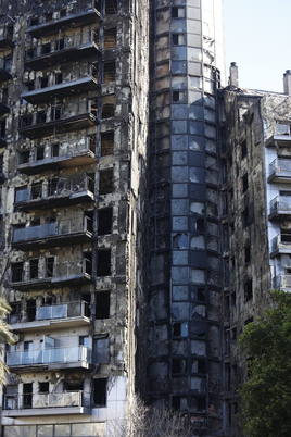 El edificio de Campanar, actualmente.