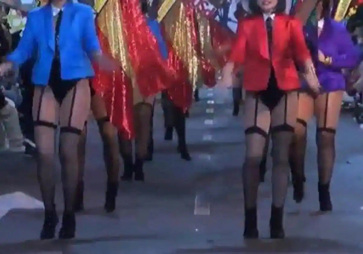 Momento del desfile de Carnaval el pasado mes de febrero.