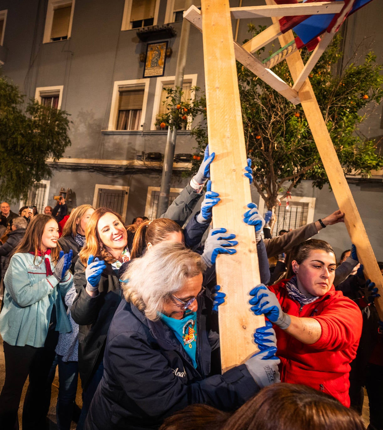 Plantà al tombe en Valencia