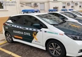 Coches de la Guardia Civil.