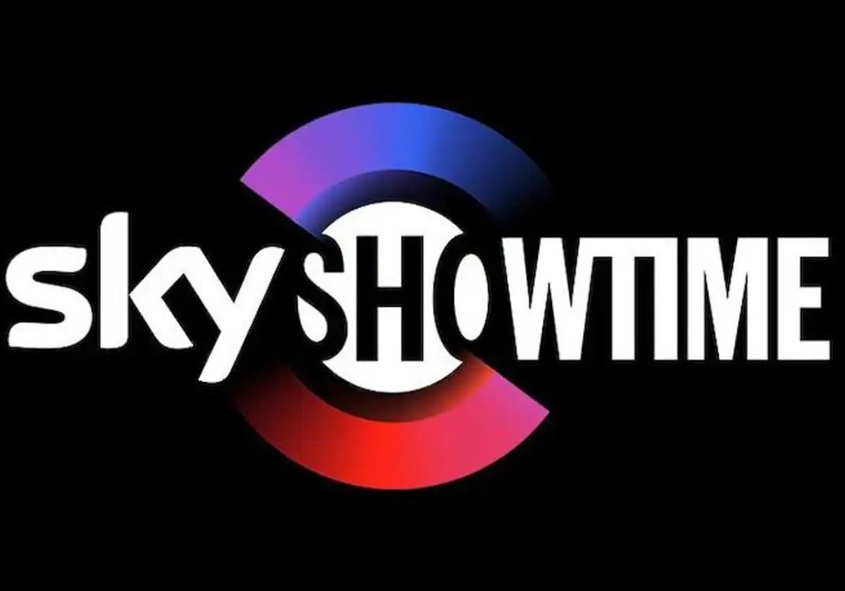 Logo de la plataforma de streaming SkyShowtime.