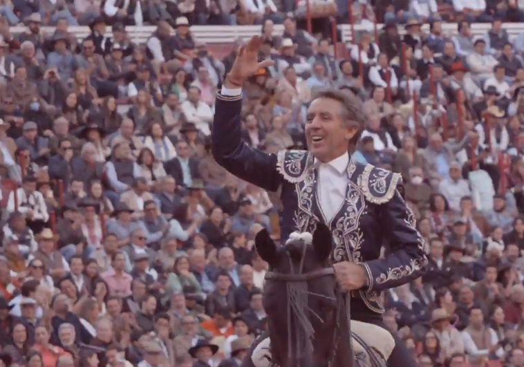 El rejoneador Pablo Hermoso de Mendoza