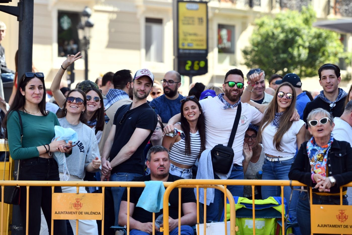 Búscate en la mascletà de hoy, sábado 16 de marzo