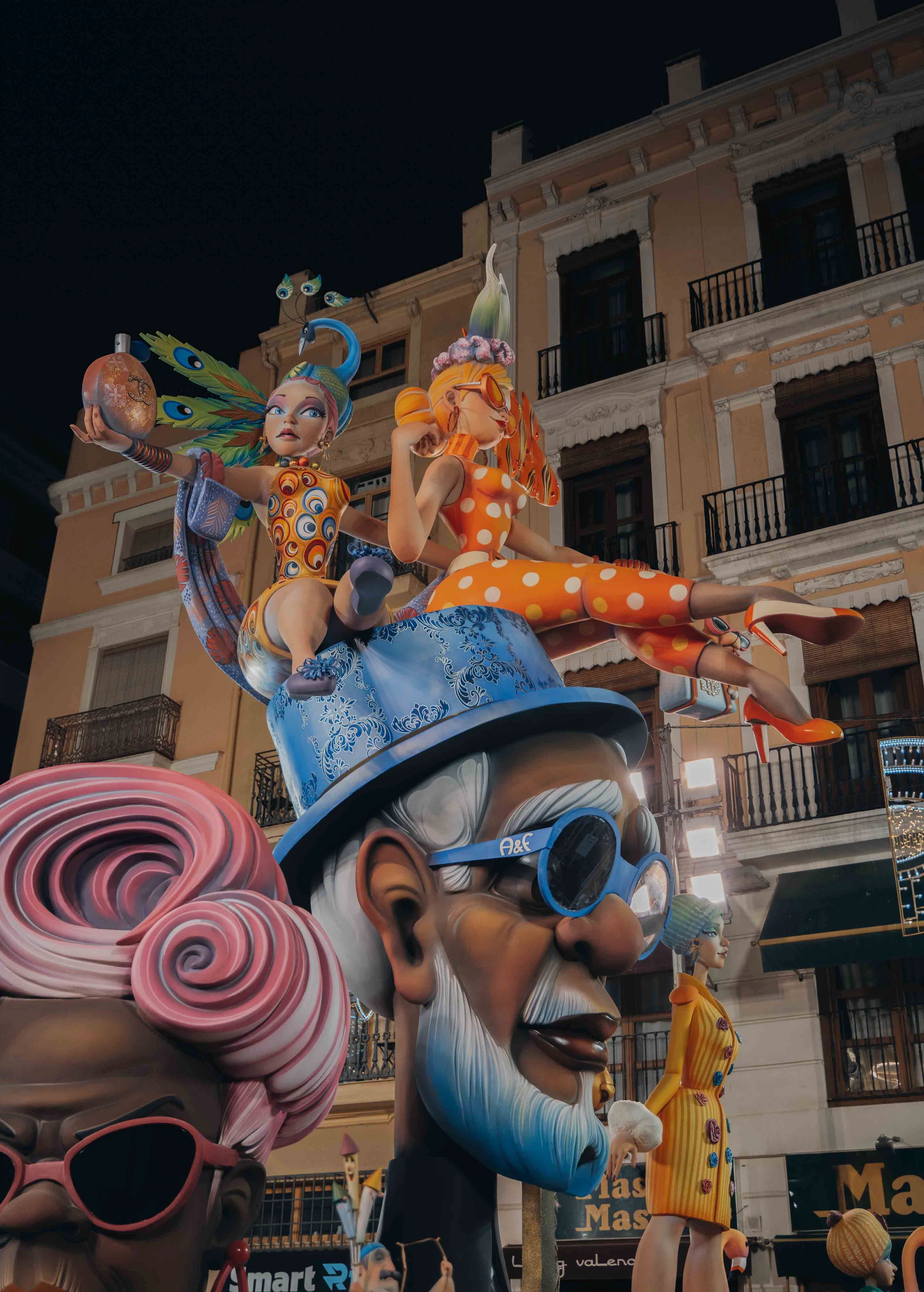 Fotos: así es la falla de Plaza de la Merced en 2024