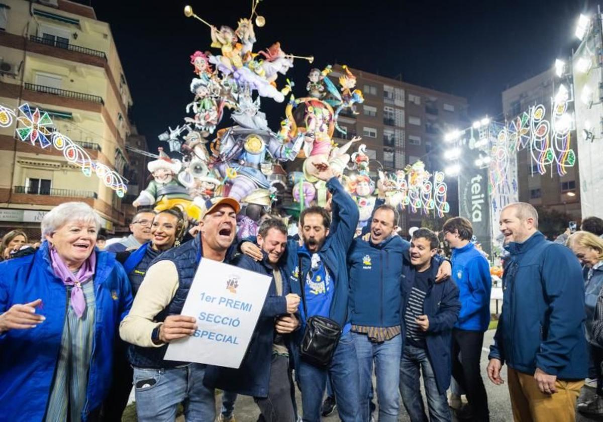 Celebración en L'Antiga.