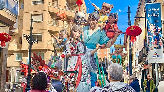 Vilanova, mejor falla de Gandia por séptimo año consecutivo