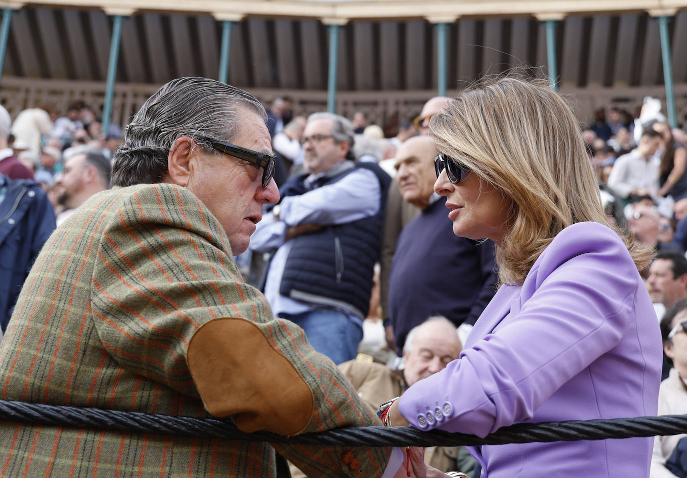 Vicente Boluda y su pareja, Esther Pastor