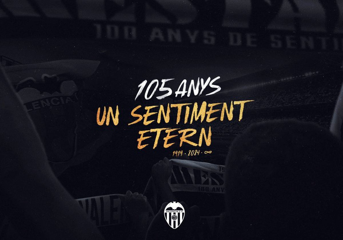 105 aniversario del Valencia CF