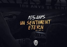 105 aniversario del Valencia CF