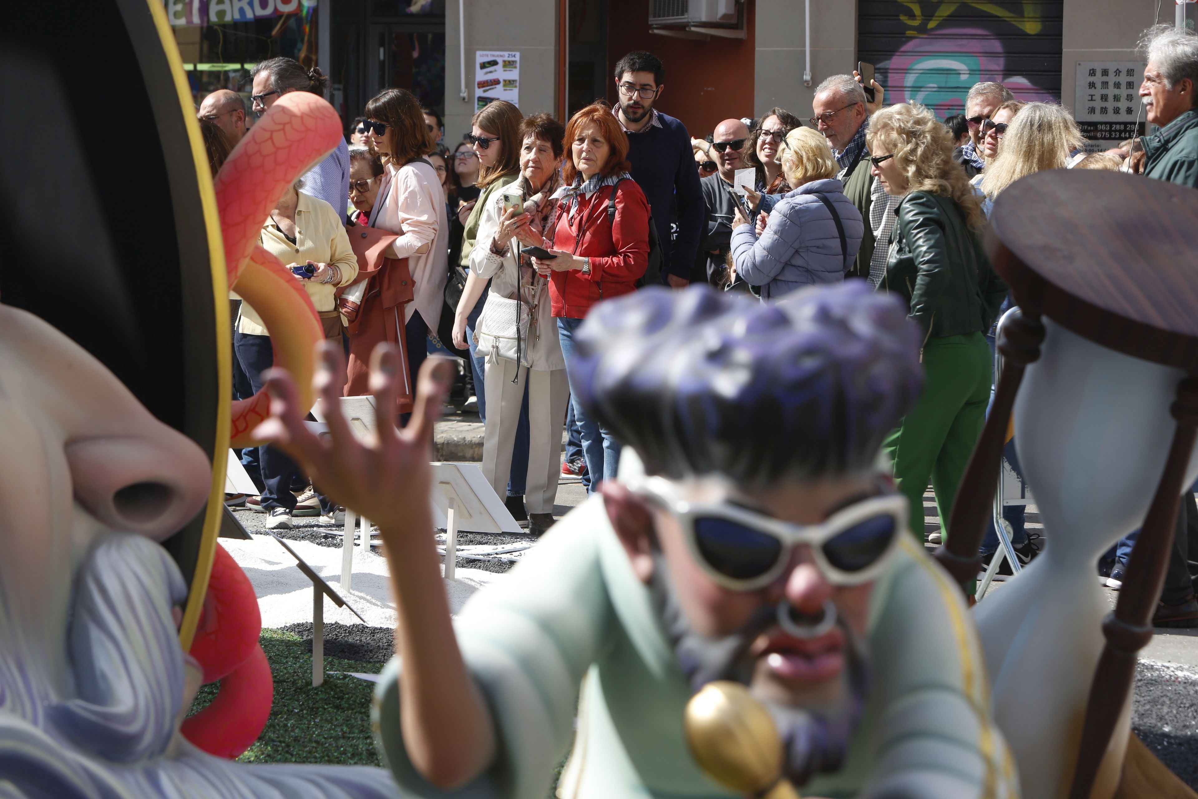 Ambiente en Valencia en el último día de Ofrenda de las Fallas 2024