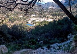 Una vista de la Vall de Gallinera.