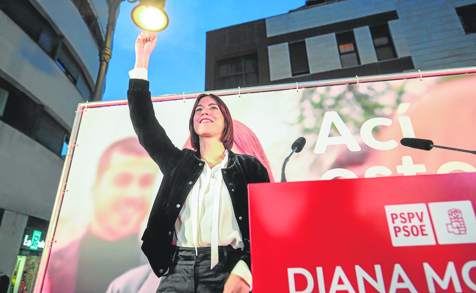 La ministra y nueva líder del PSPV Diana Morant.