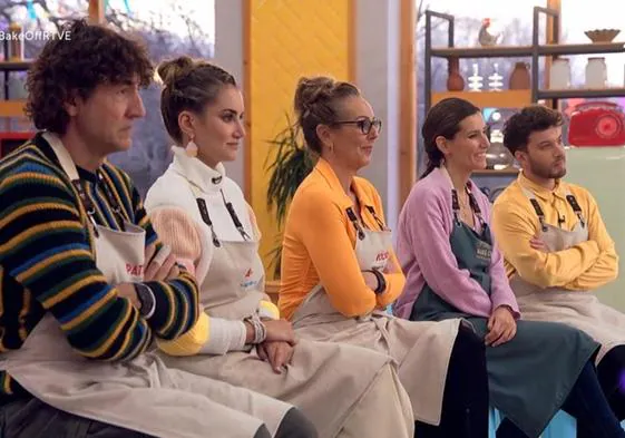 Patxi Salinas, Alba Carrillo, Rocío Carrasco, Ana Boyer y Blas Cantó.