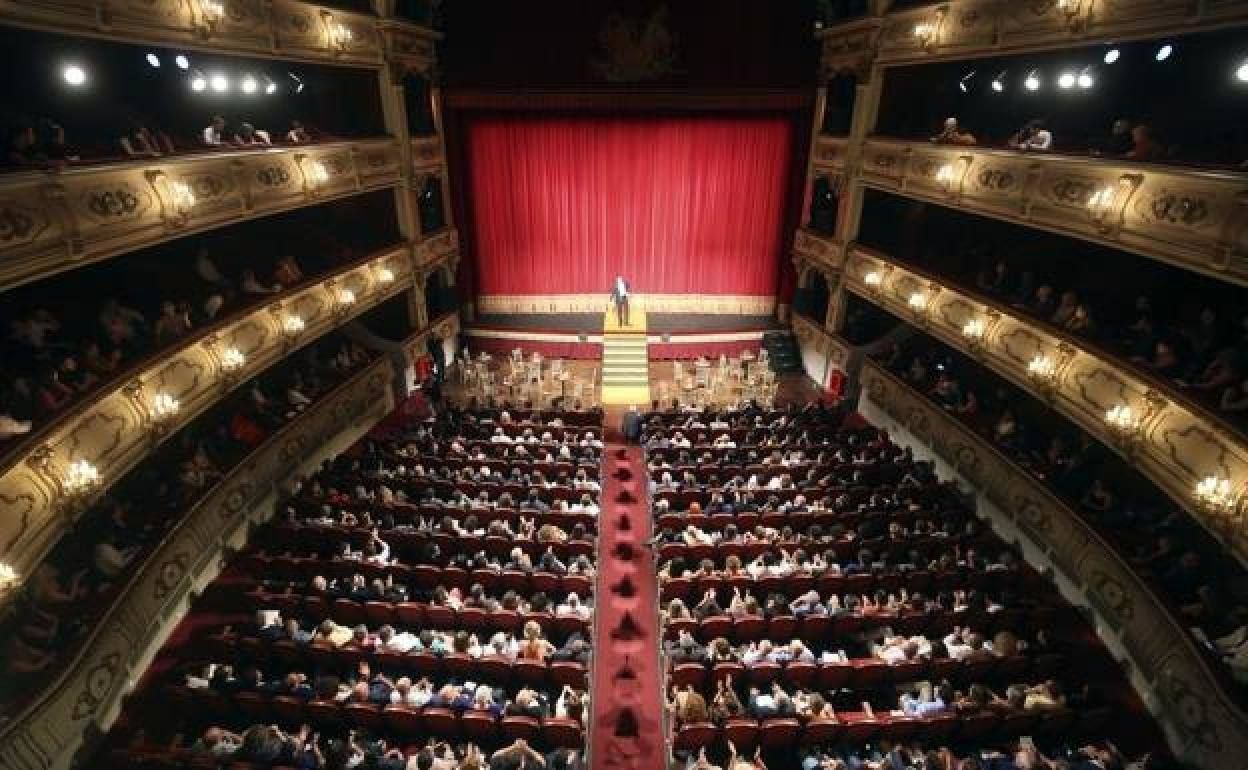 El teatro Principal de Valencia.