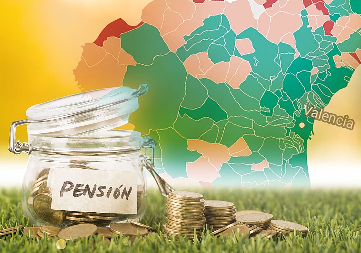 Las pensiones van por... municipios: dónde se cobra la más alta de la provincia de Valencia