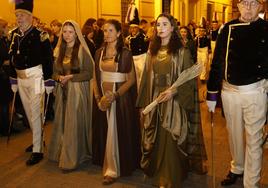 Procesión de los Granaderos de la Virgen en Valencia