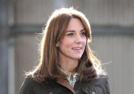 Kate Middleton anunciando que tiene cáncer.