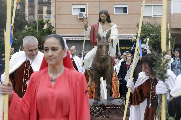 Procesión del Domingo de Ramos.