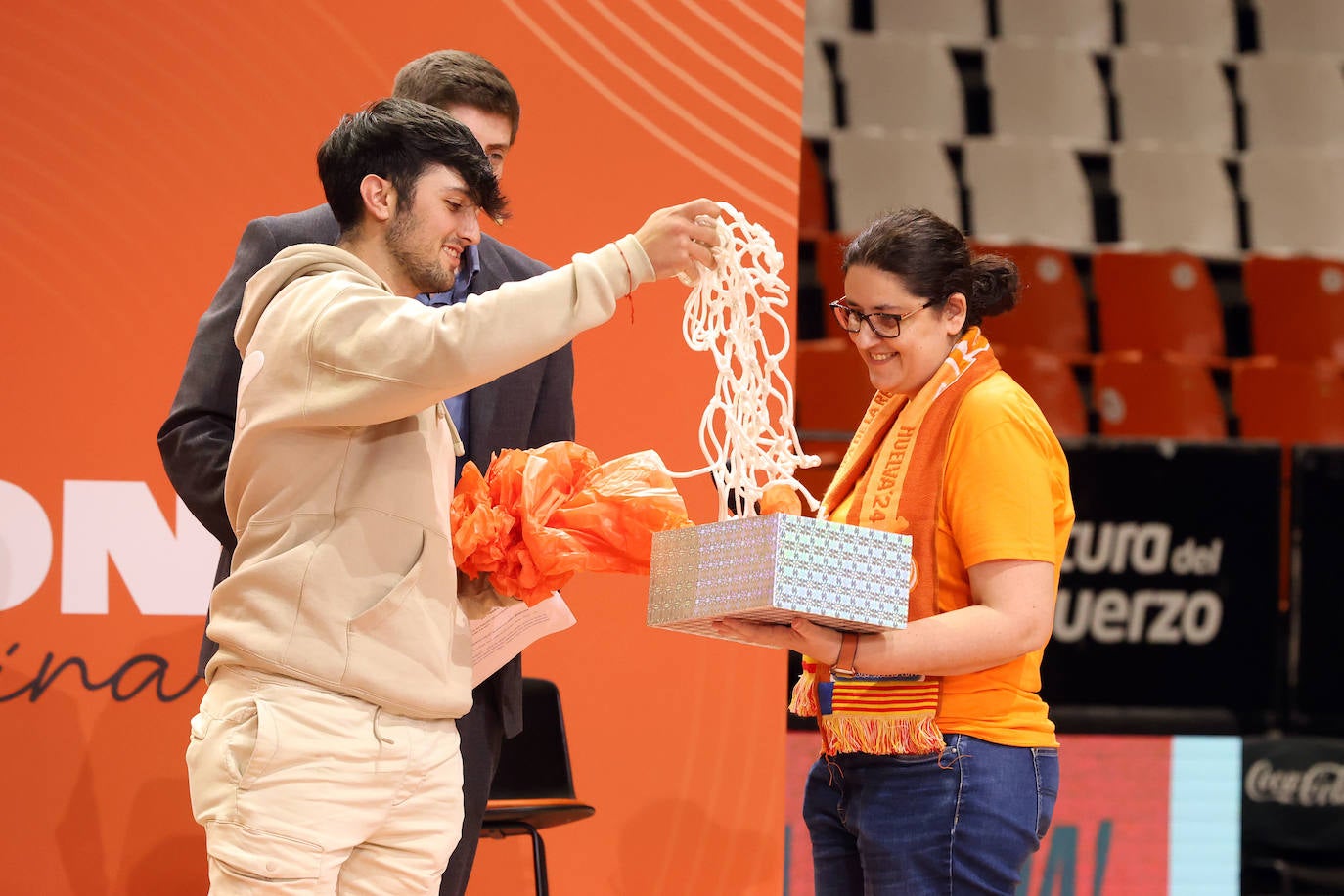 Celebración del Valencia Basket Femenino tras ganar la Copa de la Reina