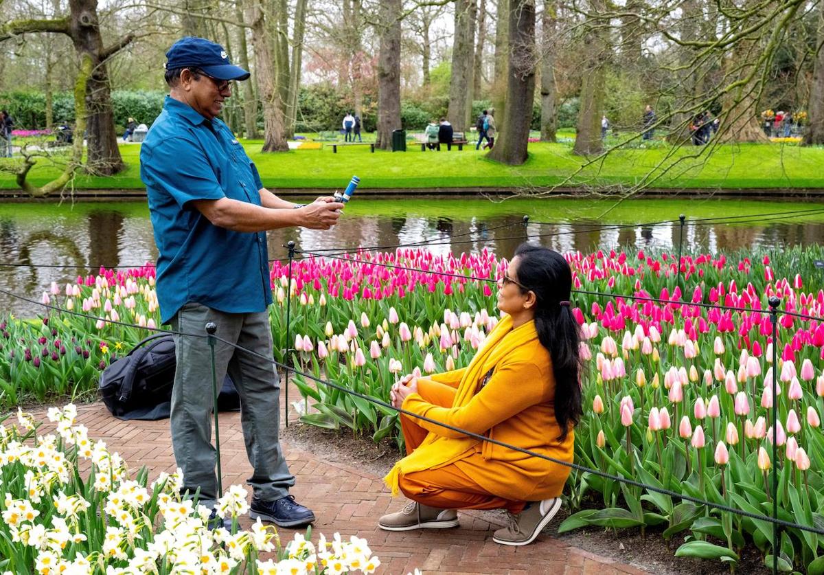 El mayor jardín de tulipanes del mundo abre sus puertas en primavera