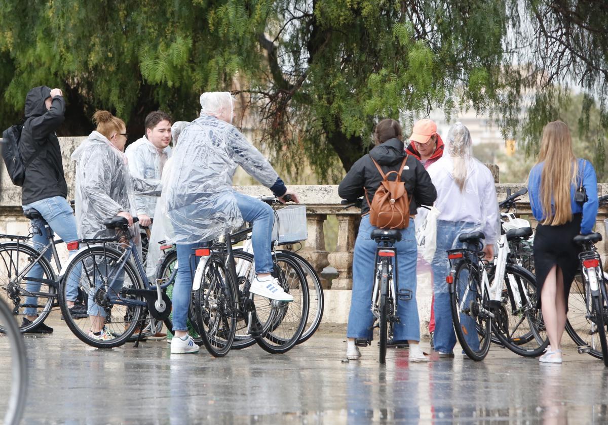 Lluvia en Valencia.