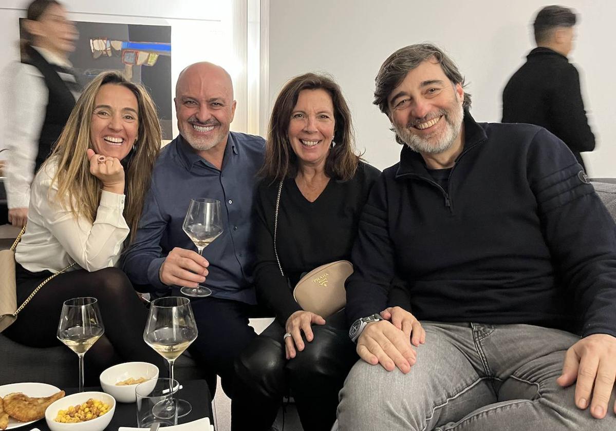 Sara López Blanco, Carlos Pujadas, Cuchita Lluch y Sergio Adelantado.