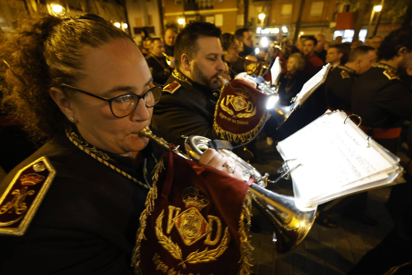 Procesión del Ecce Homo por las calles del Marítimo