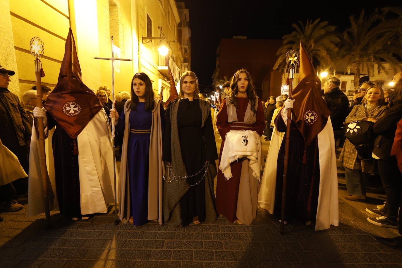 Procesión del Ecce Homo por las calles del Marítimo
