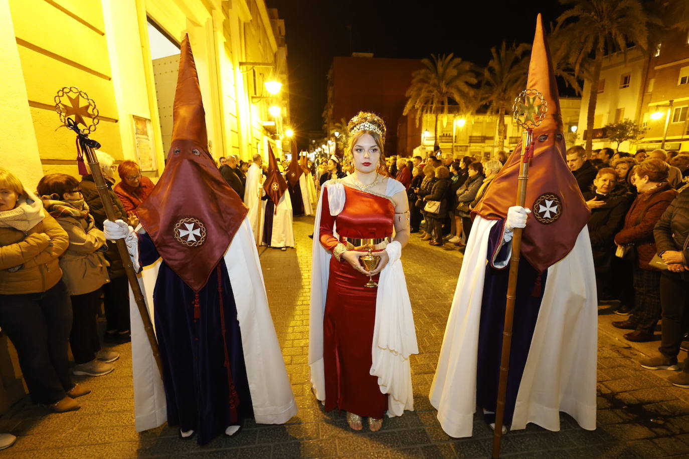 Procesión del Ecce Homo por las calles del Marítimo