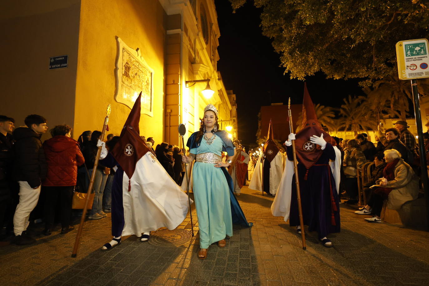 Procesión del Ecce Homo por las calles del Marítimo
