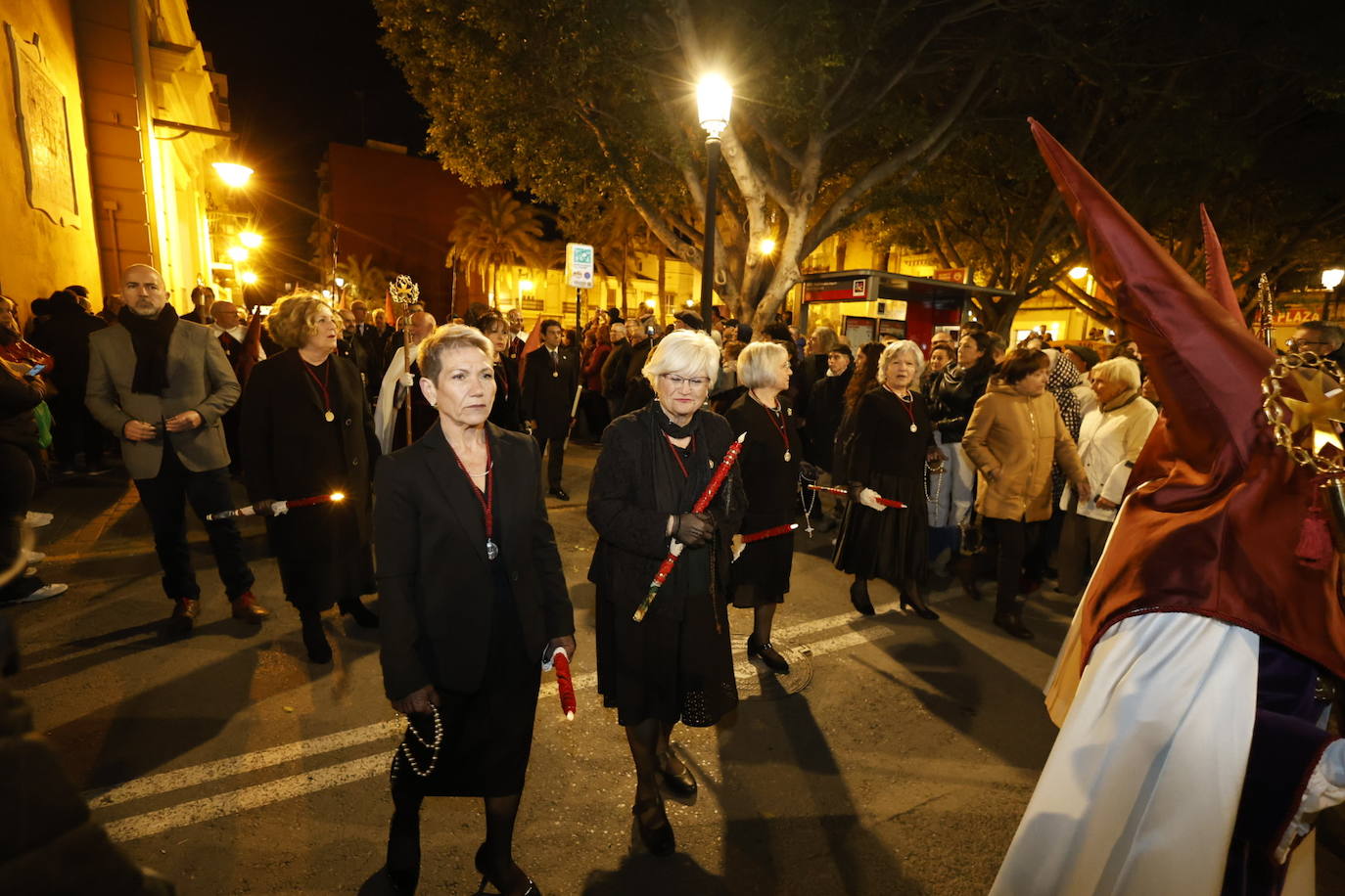 Procesión del Ecce Homo por las calles del Marítimo