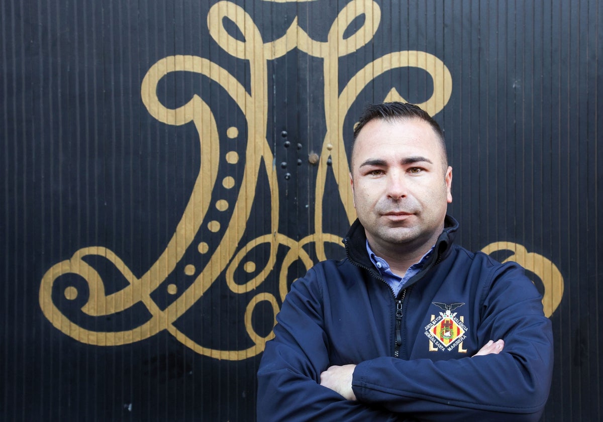 Carles Genís, presidente de la Semana Santa Marinera de Valencia.