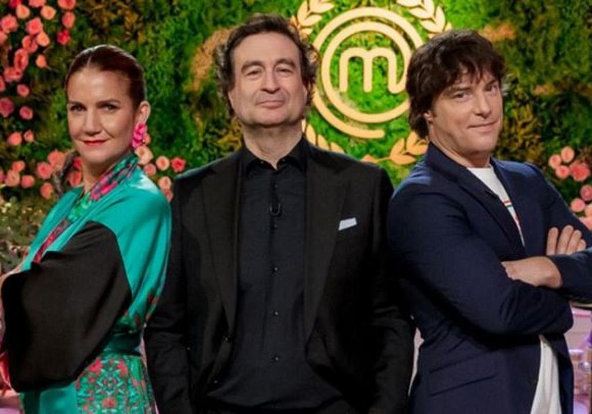 Samantha, Pepe y Jordi, jurado de Masterchef.