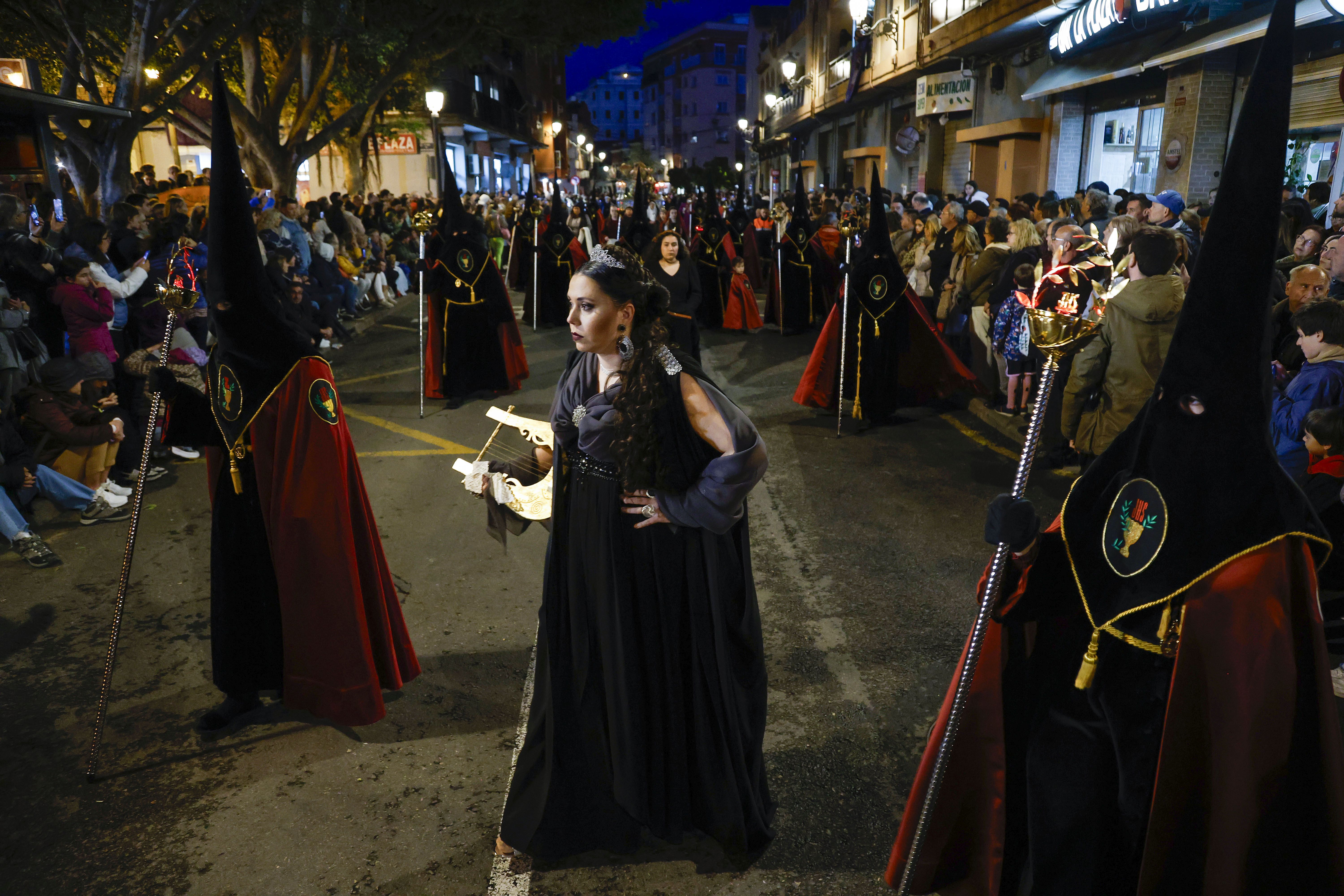 Procesión del Santo Entierro de la Semana Santa Marinera