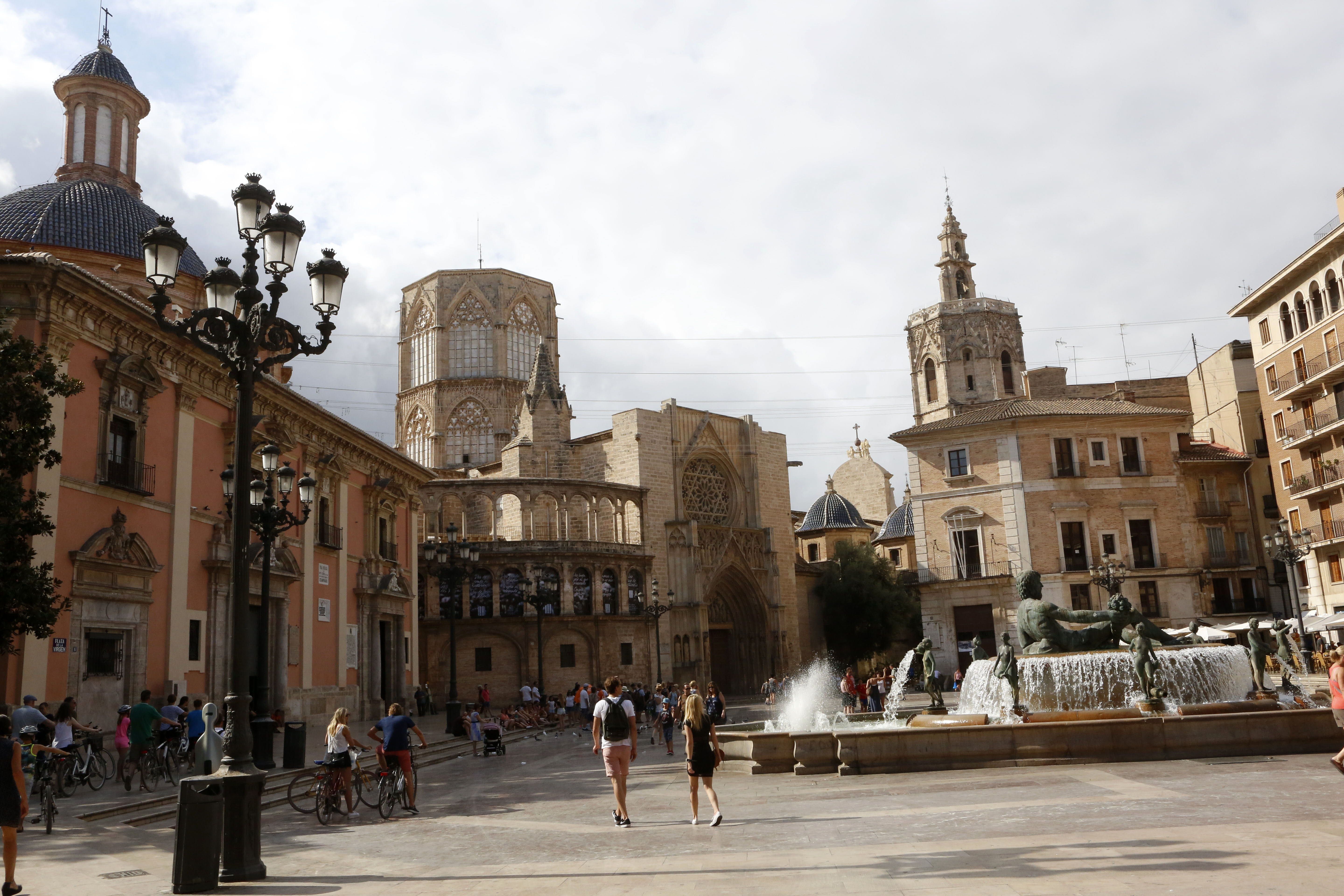 Plaza de la Virgen de Valencia